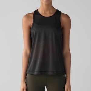 Lululemon Squad Goals Tank - Mesh - size 6